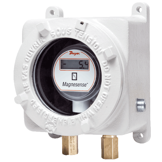 Dwyer Magnesense Differential Pressure Transmitter, Series AT2MS